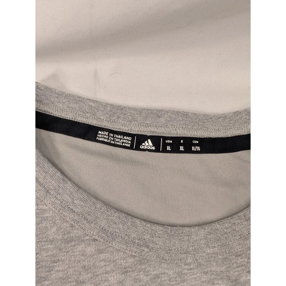Dallas Stars Sweatshirt Mens XL Gray NHL Hockey Adidas Gray Fleece Crewneck